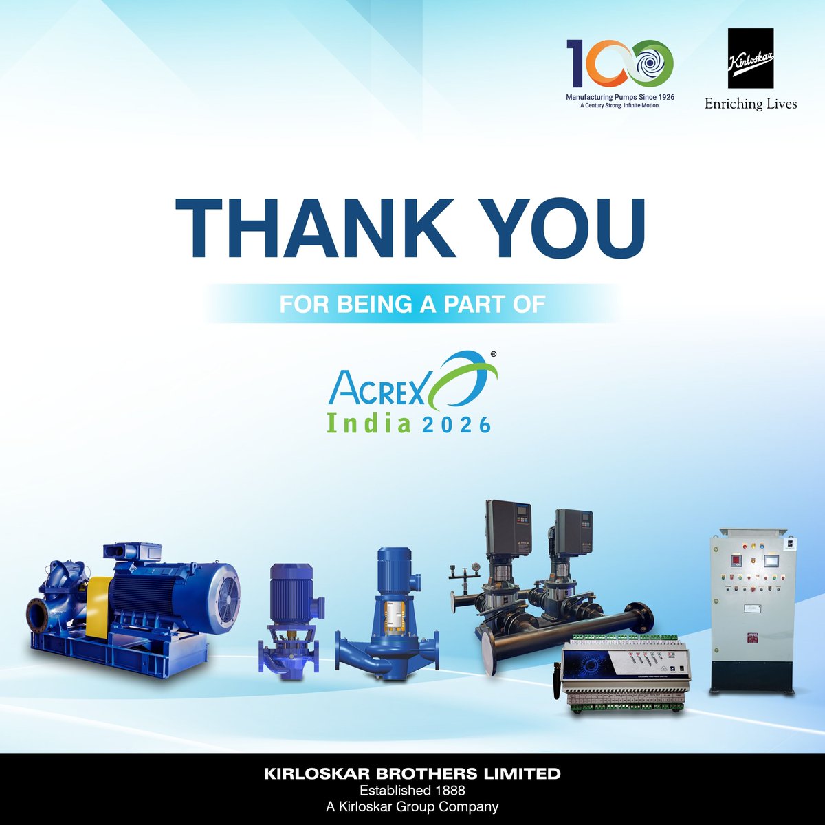 Kirloskar Brothers Limited tweet media