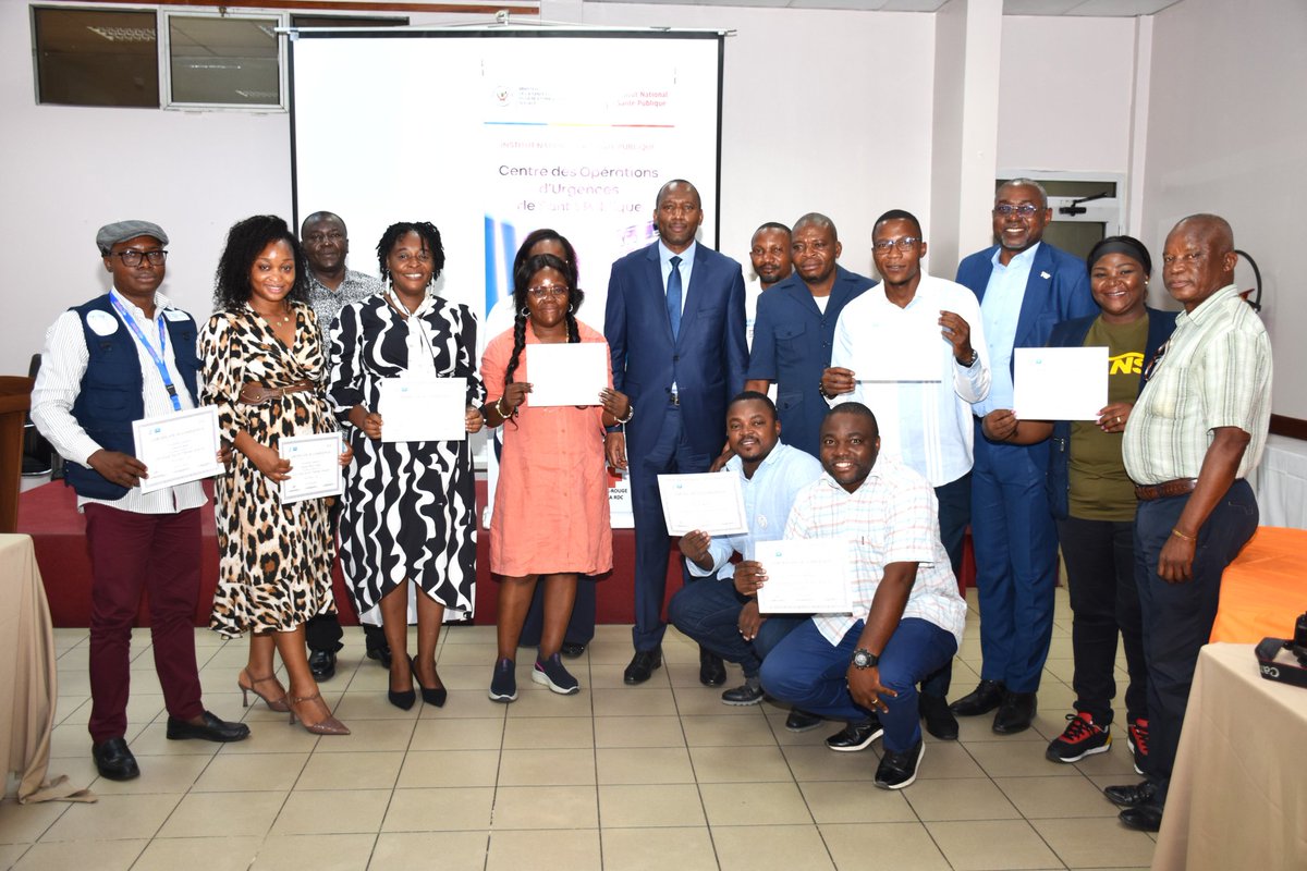 Institut National de Santé Publique RDC tweet media