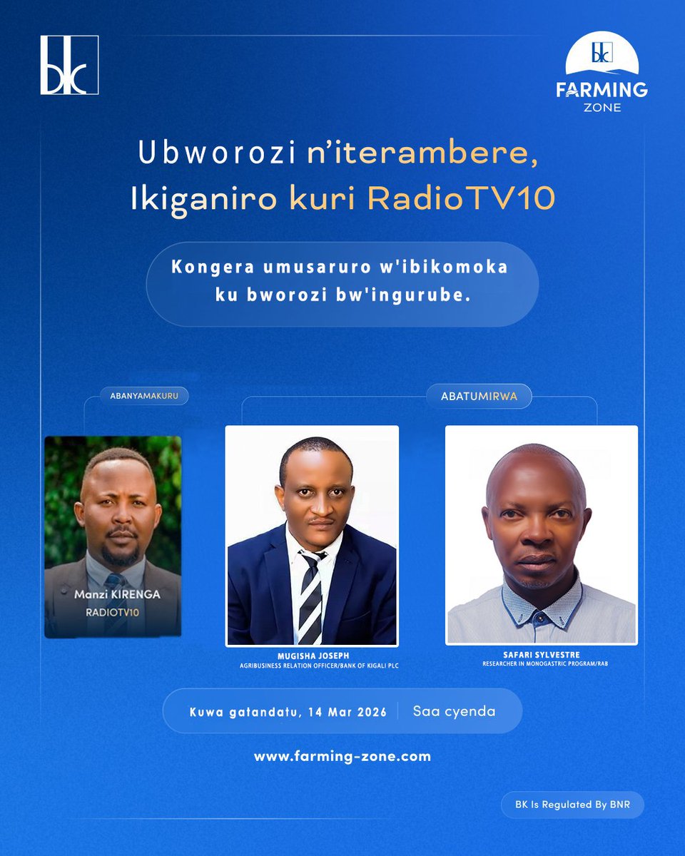 BK Farming Zone Tv Show tweet media