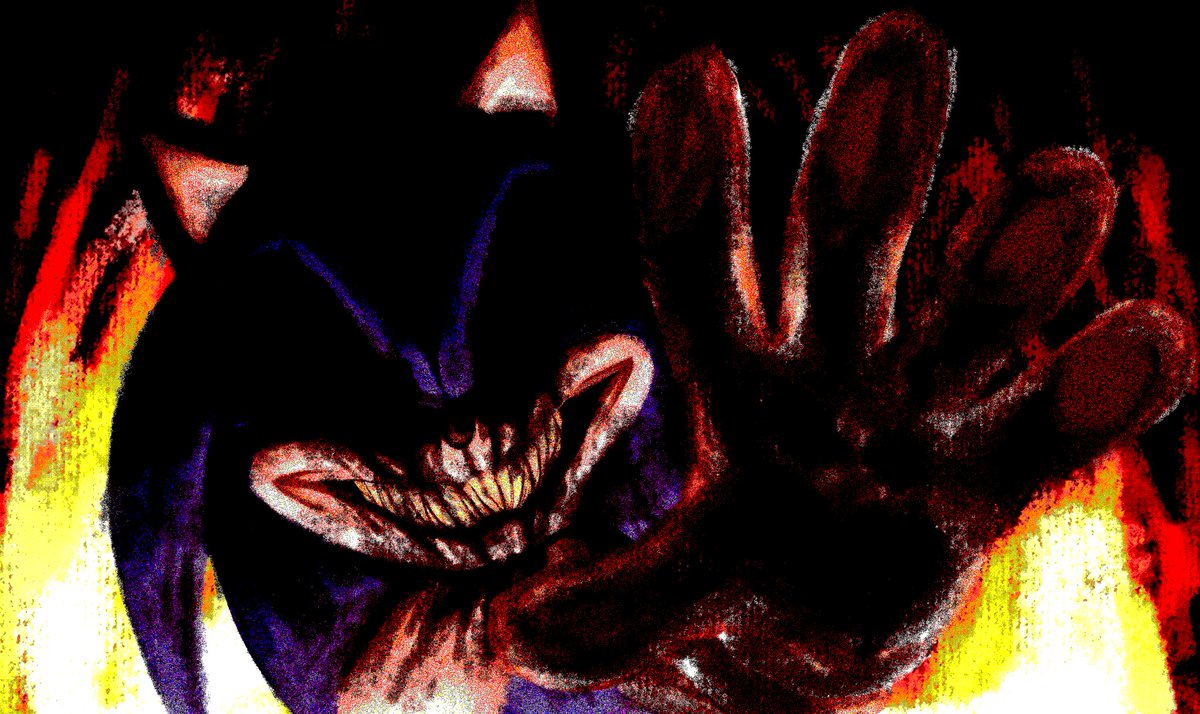 italiangamerart's tweet photo. my awesome fan art of
@VengefulCC Crimson X take
hi friend hi
"THAT WAS FUN!" or smth idk.
#thecrimsonremnant #sonicexe #execomunitty https://t.co/zJgSeaRtDv