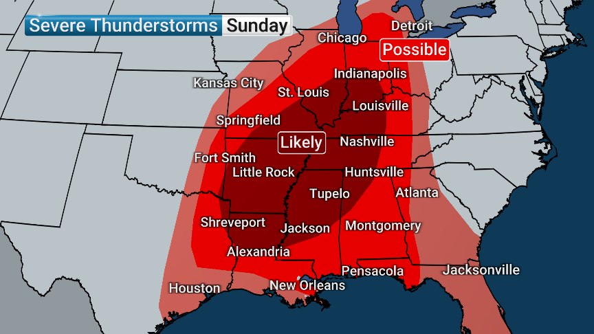 Another round of severe weather hitting us this weekend (and early next ...