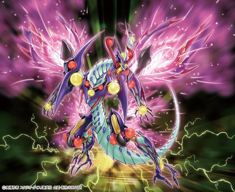 アークファイブのクソデカ派手翼ドラゴン達がド性癖です。