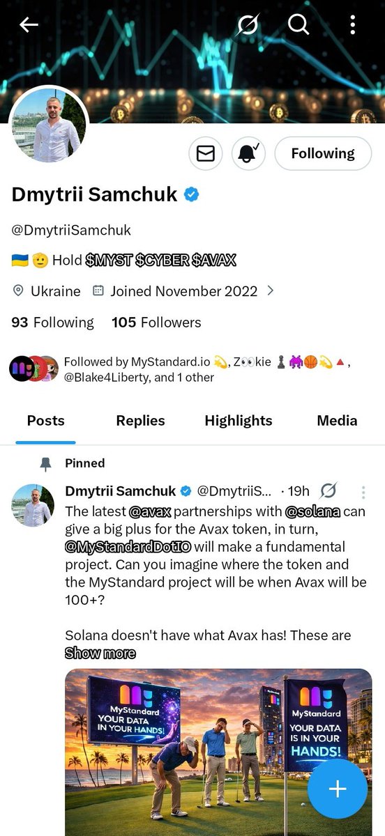 jamesam01's tweet photo. @DmytriiSamchuk @MyStandardDotIO Done all✅
goodluck to me🤞💯 https://t.co/hLpNRR3EuX