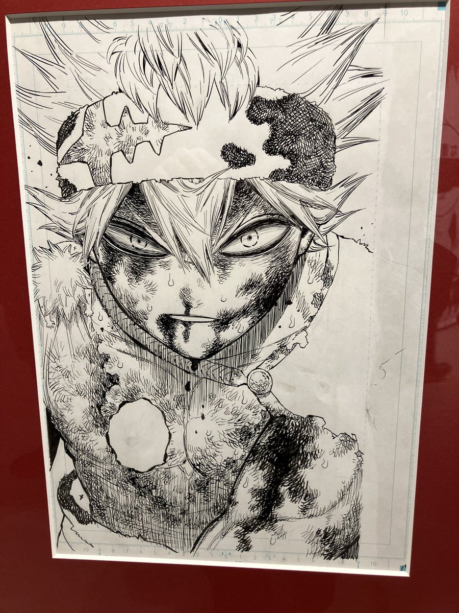 🚨 THREAD : L’EXPOSITION BLACK CLOVER !

UN VOYAGE COMPLET À TRAVERS LE MANGA : PLANCHES ORIGINALES, CROQUIS, PAGES COULEURS, RECONSTITUTION DU BUREAU DE YUKI TABATA ET PLUS ENCORE !

DÉROULEZ LE POST ! ⬇️🧵