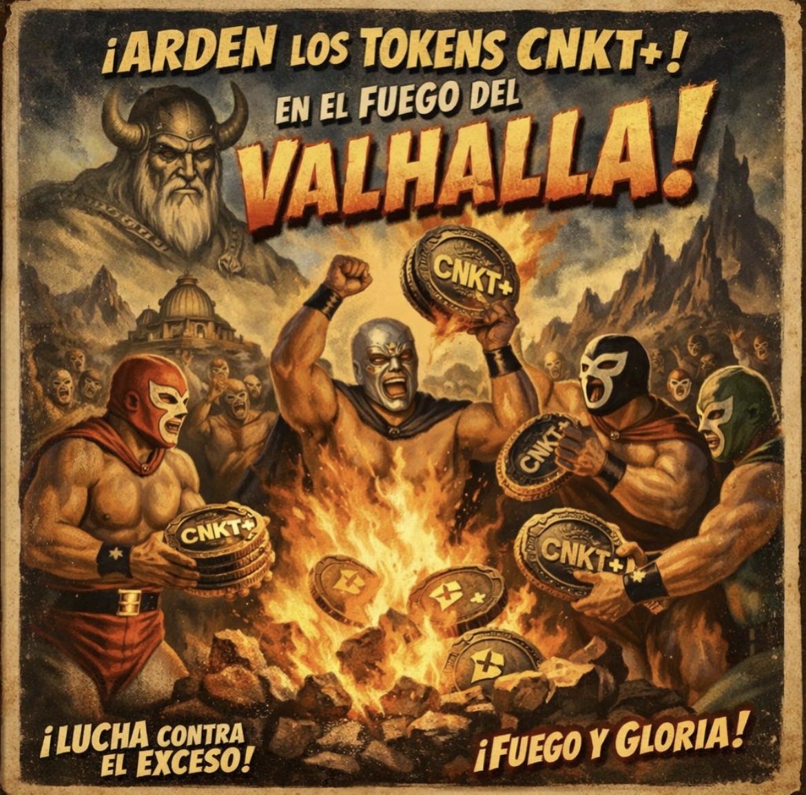 josecuccuy's tweet photo. Comiensa la quema de tockens Cnkt+ el precio arde la jente corre no saven que hacer y tu que aras te quedaras mirando o tomaras accinon 

#polygon #crypo #bigcoin https://t.co/vOxZI98it2