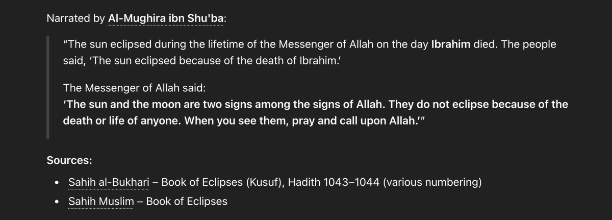 kaoehs's tweet photo. @NeophyteOne @drunkenmujahid @pixiedesarre @danyal1428 @celitiann A delay of 4 years was invented? lol.
On 27 January 632, his infant son Ibraheem from his coptic concubine died. When the sun eclipsed that day, people started rumours of God's blessing on the infant. The prophet swiftly corrected them. The prophet passed away 4 months later. https://t.co/RHdzjbHr1z