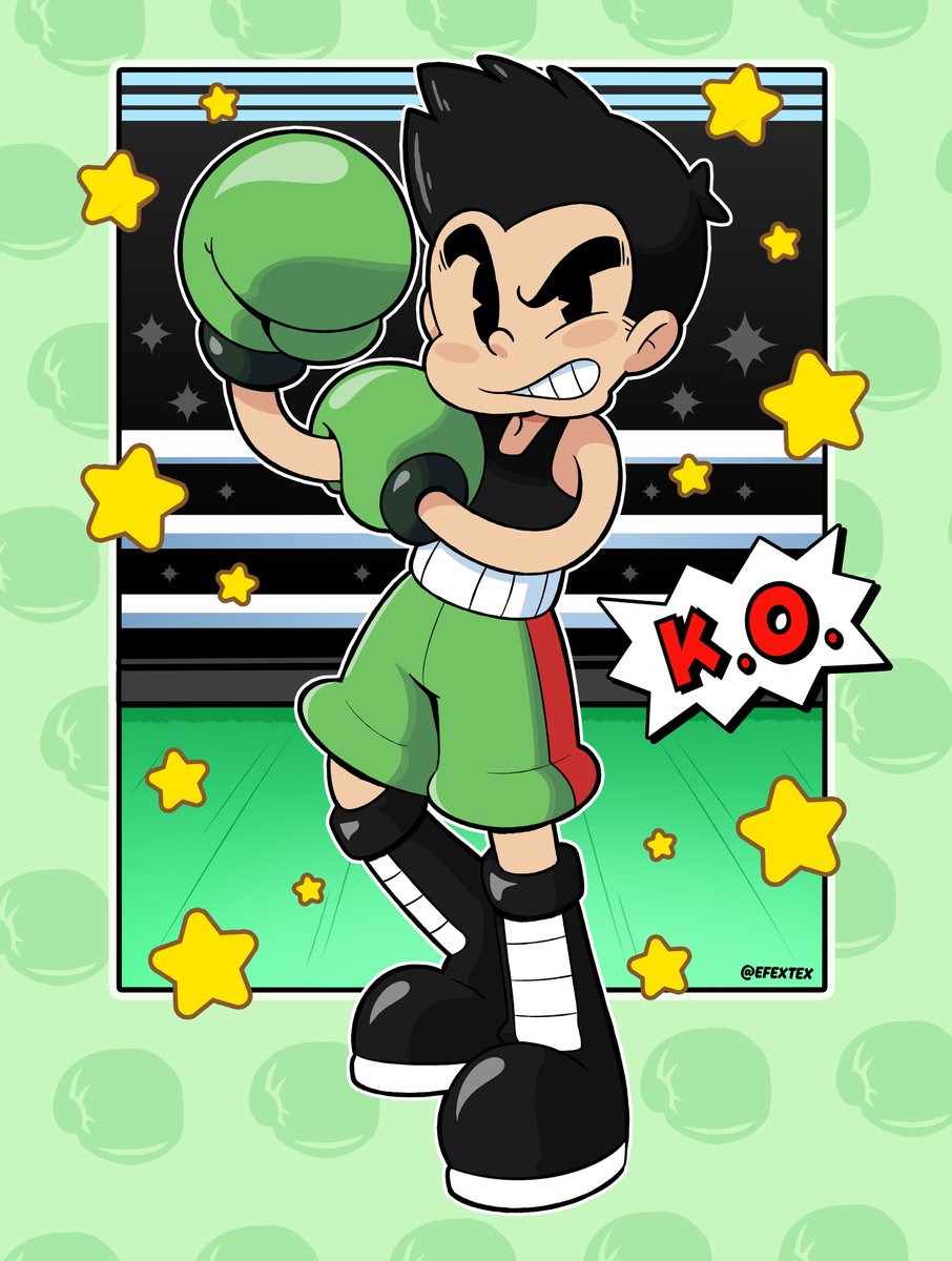 EFEXTEX's tweet image. 🥊It's Little mac!🥊
#littlemac #punchout #nintendo