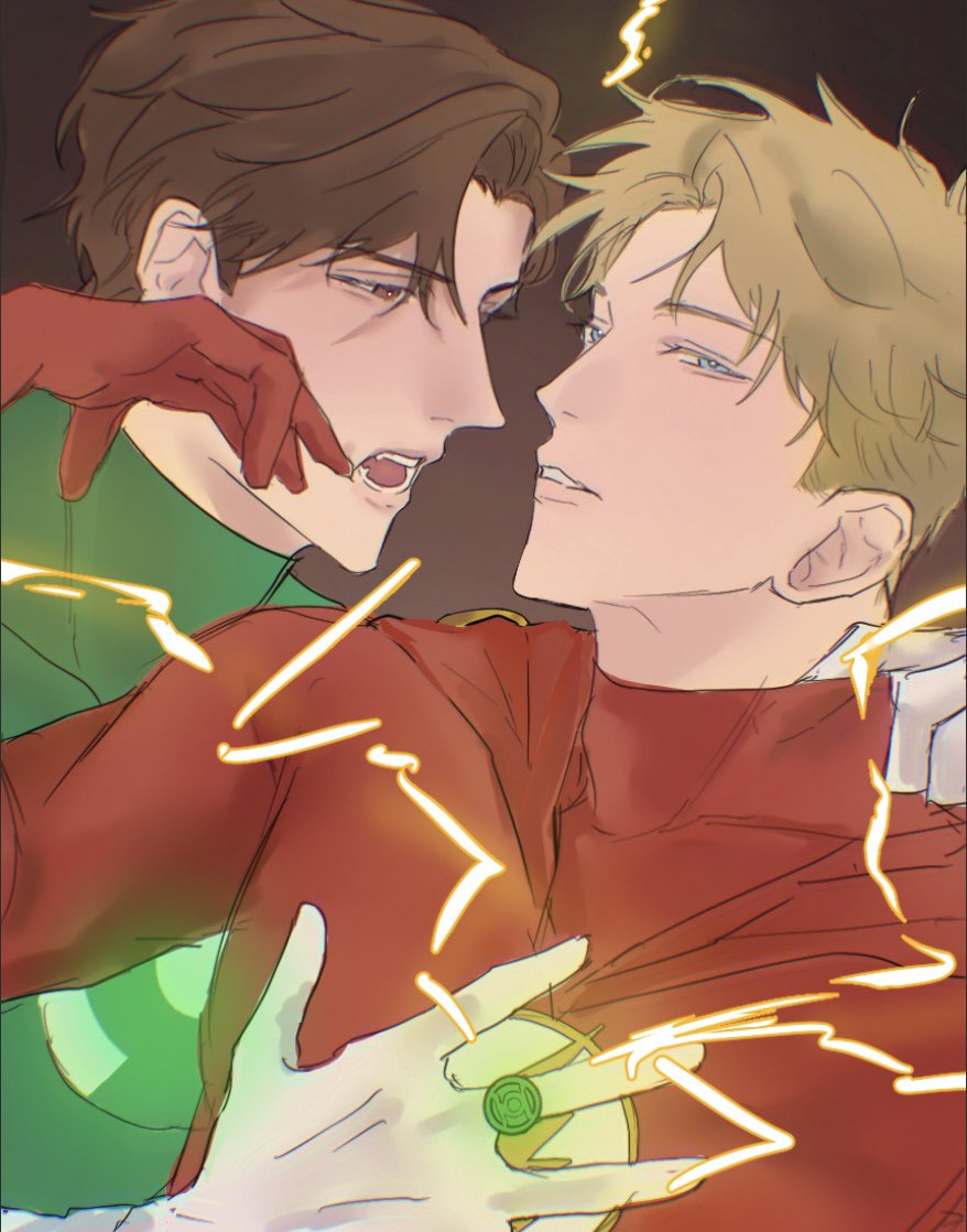 難しかったーーーーー
#halbarry #haljordan #barryallen #fanart