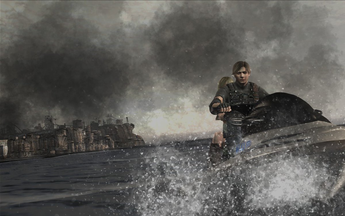 STsougkranis's tweet photo. Hmph, story of my life #RE4 #HDProject https://t.co/fo5G2SsoSu