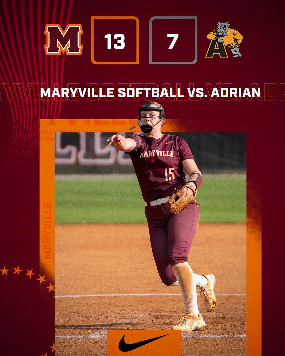 Maryville College Softball tweet media