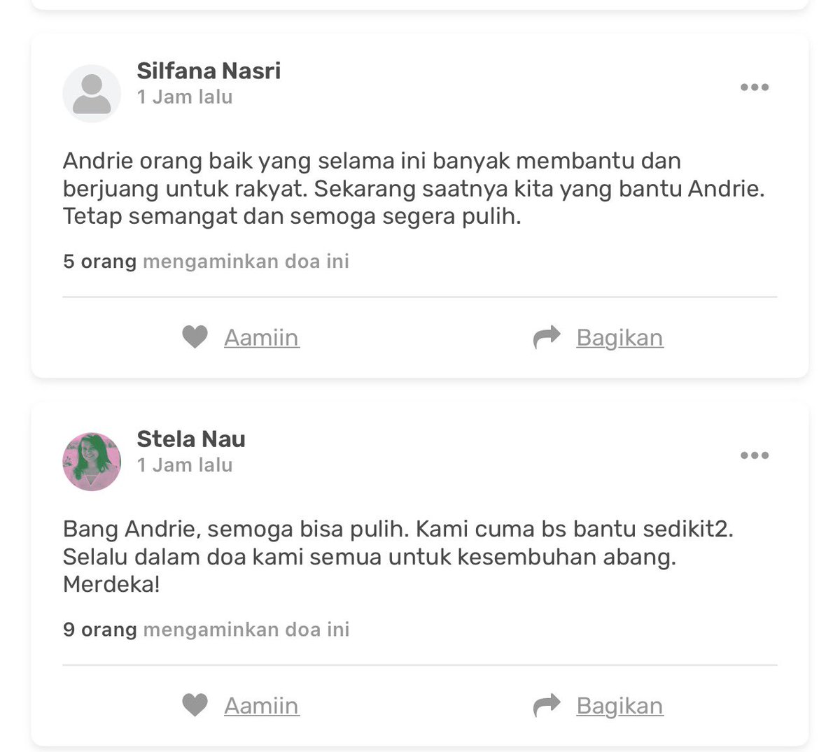 stelanau's tweet photo. Sudah diperbaharui sama @KontraS di @kitabisacom ✊🏻 Silahkan jalur2 yg bisa dipakai untuk menyumbang dipergunakan. https://t.co/RPF2meIfPD