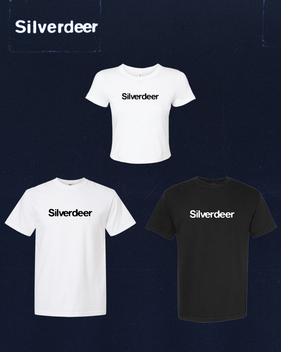 silverdeerband's tweet photo. SILVERDEER MERCH IS AVAILABLE FOR PRE ORDER NOW!! 

GET YOURS HERE : https://t.co/ArDaTb3mkW https://t.co/eM8eaPKXv5