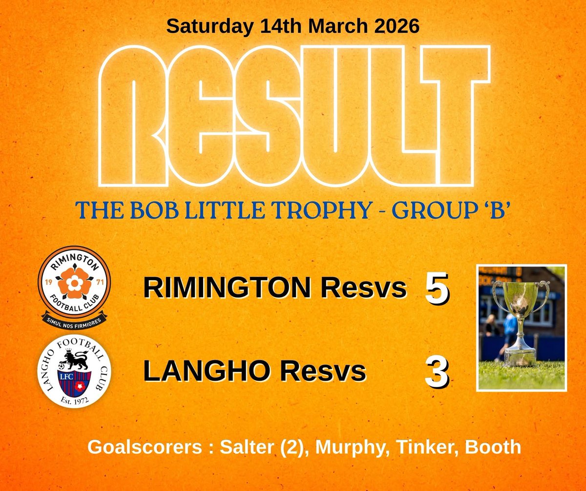 Rimington Football Club 🏴󠁧󠁢󠁥󠁮󠁧󠁿 tweet media