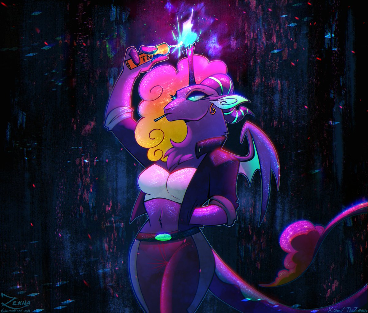 Zerna 💜🤍🖤 tweet media