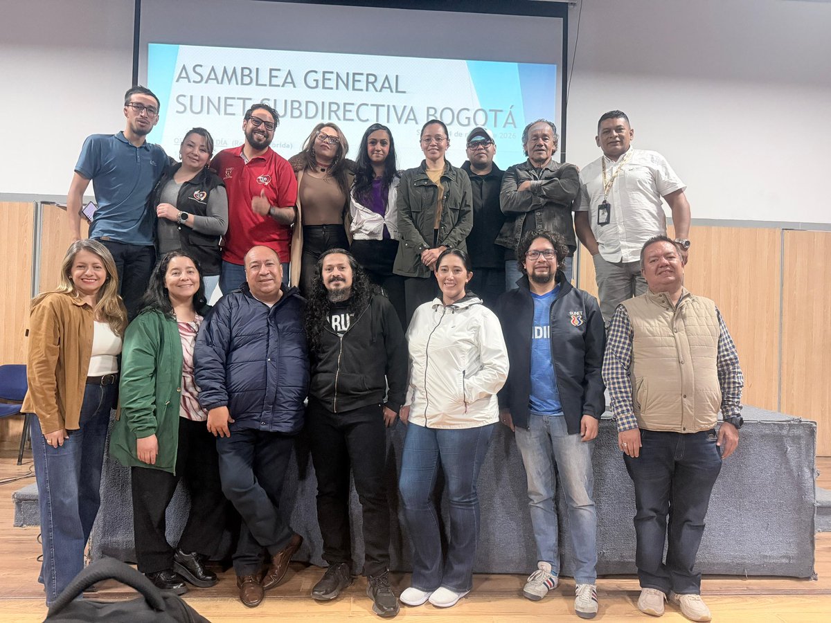 SUNET Bogotá tweet media