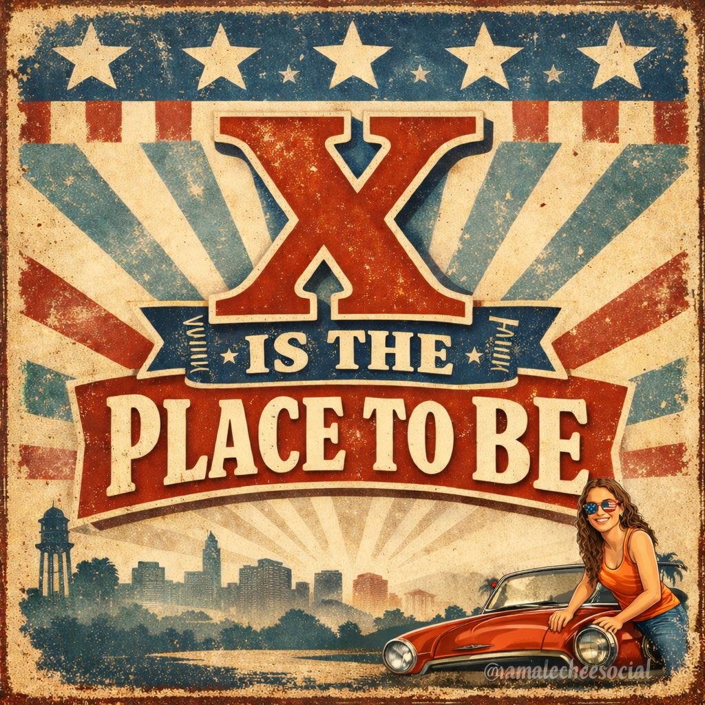 Dear X followers, 

I’ve truly loved getting to interact with you daily.

I’m grateful for the opportunity this platform gives families.

I’m grateful for free speech.

I’m grateful for the laughs.

I’m grateful for the inspiration many of you provide. 

God bless this country!