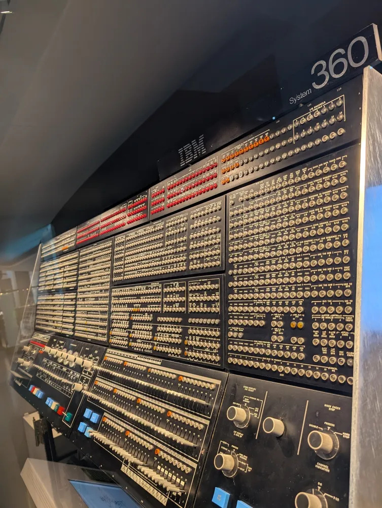 Ladies and gentlemen, The IBM System/360. Launched in 1964; The first family of computers designed for both commercial and scientific applications.
