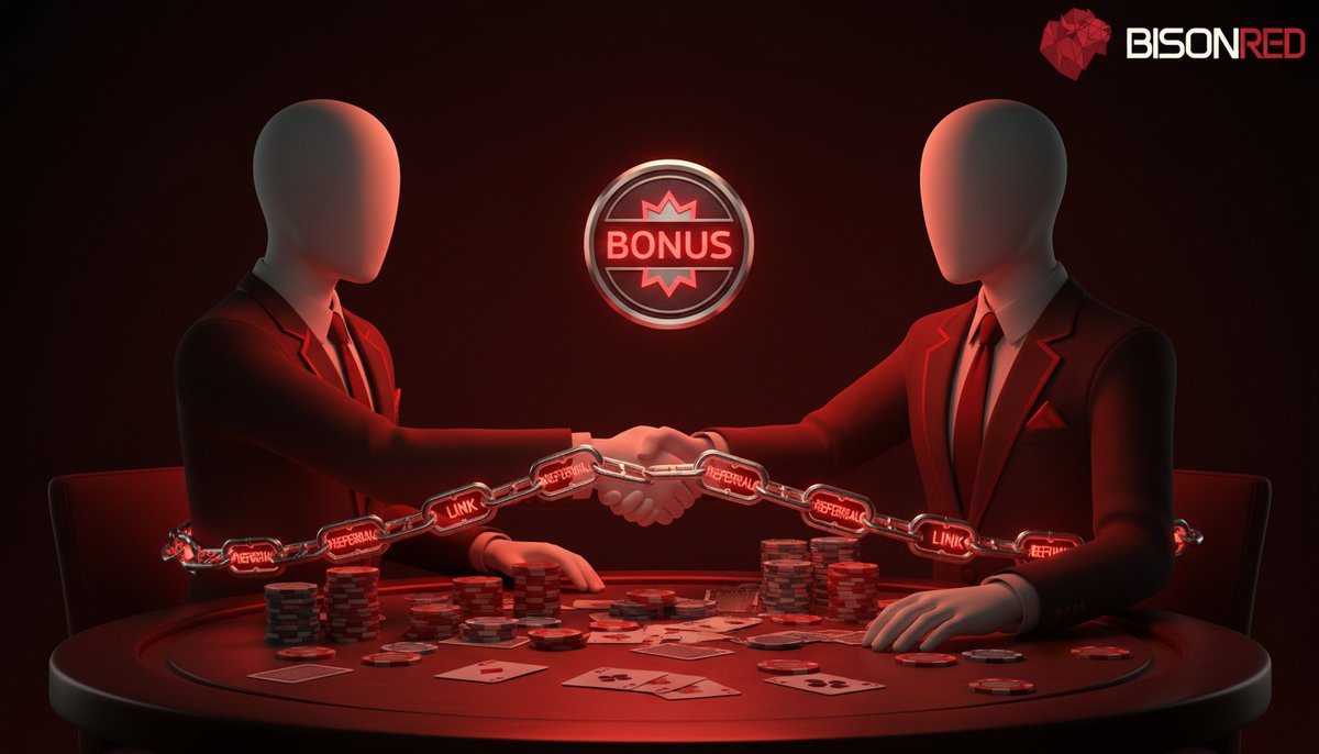 BisonRed_Bets's tweet image. Refer a friend and stack rewards together 🤝
BisonRed's referral bonus pays both of you.

#BisonRed #ReferAFriend #Referral