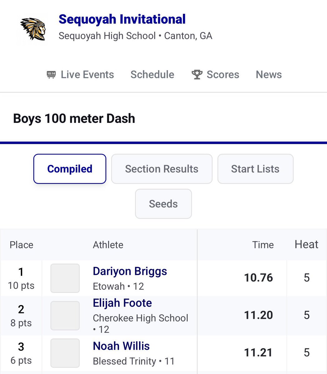 Blessed Trinity Track & Field tweet media