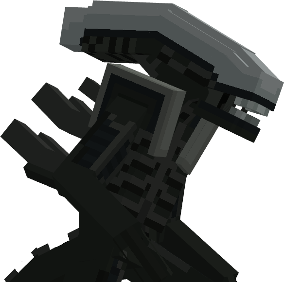 Furotmod's tweet photo. I haven't touched 3D modeling in months 'cause I was focusing on my art, but I'm back at doing both now. Fingers crossed I can keep it up! Here's a Xenomorph retexture I worked on...

New / Old

#xenomorph #alien #blockbench #model3d #pixelart https://t.co/kfpilotmHc