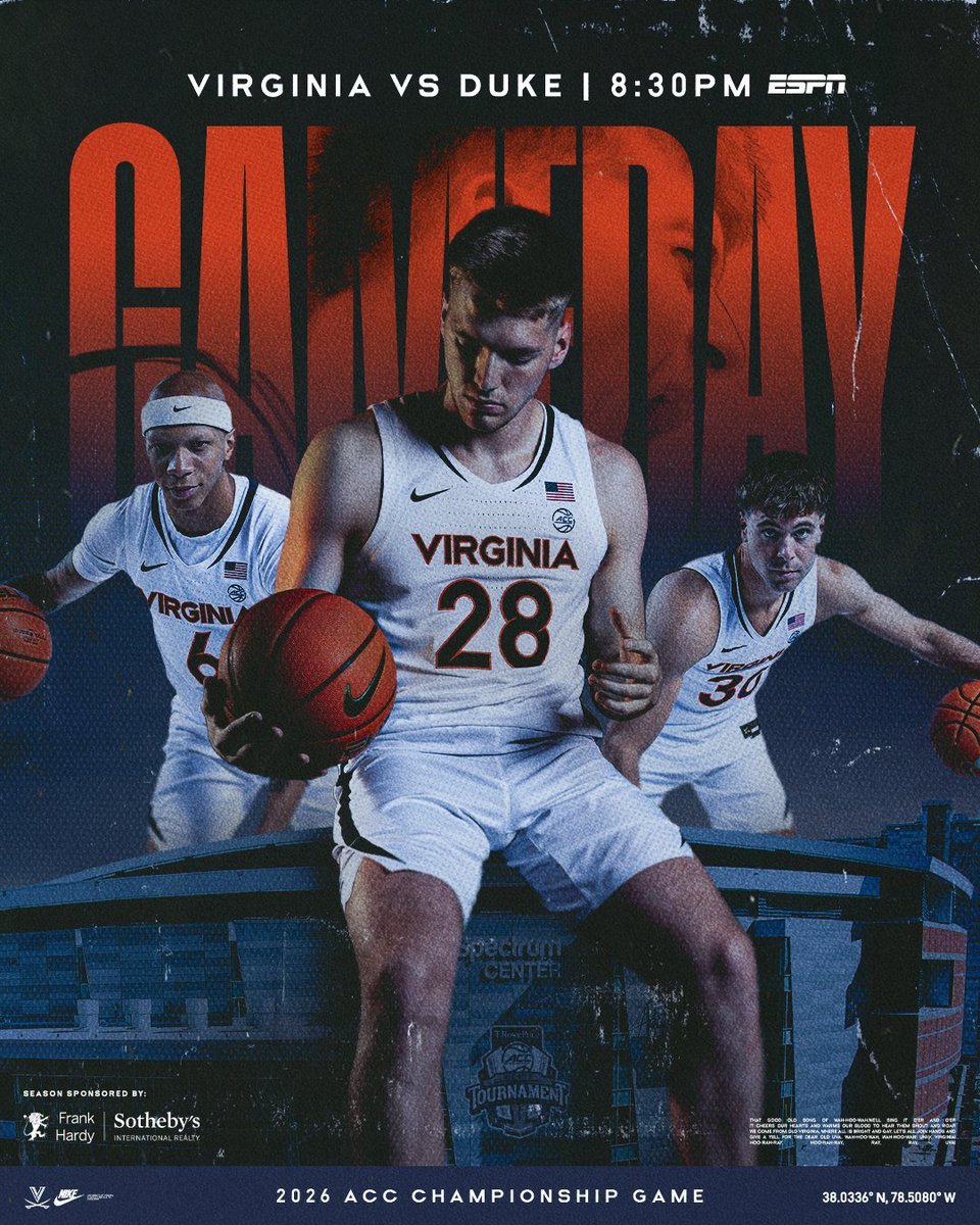 PropJoeDFS's tweet image. CBB POTW 💎

Virginia +8.5 -110 (3U)

❤️‍🔥 = TAILING

Analysis 👇
Duke continues to be priced like a fully healthy juggernaut, but the absence of their best three-point shooter and arguably their top defender still can’t be ignored, especially in a neutral-court, high-stakes