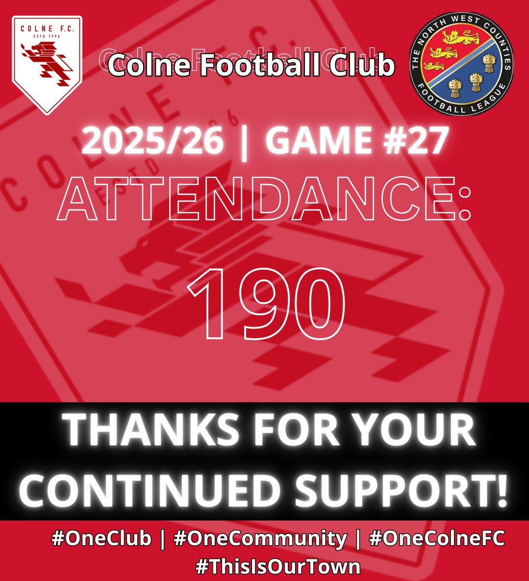 Colne F.C. tweet media