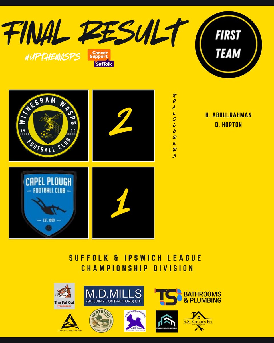 Witnesham Wasps FC tweet media
