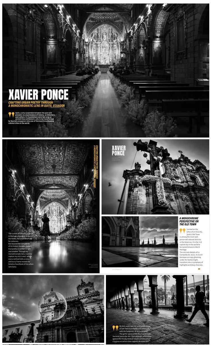 ZULNELEA's tweet photo. Reconocida revista de fotografía internacional dedica 16 págs a Quito y las preciosas imágenes captadas por un quiteño. https://t.co/2rkrHfXpI8