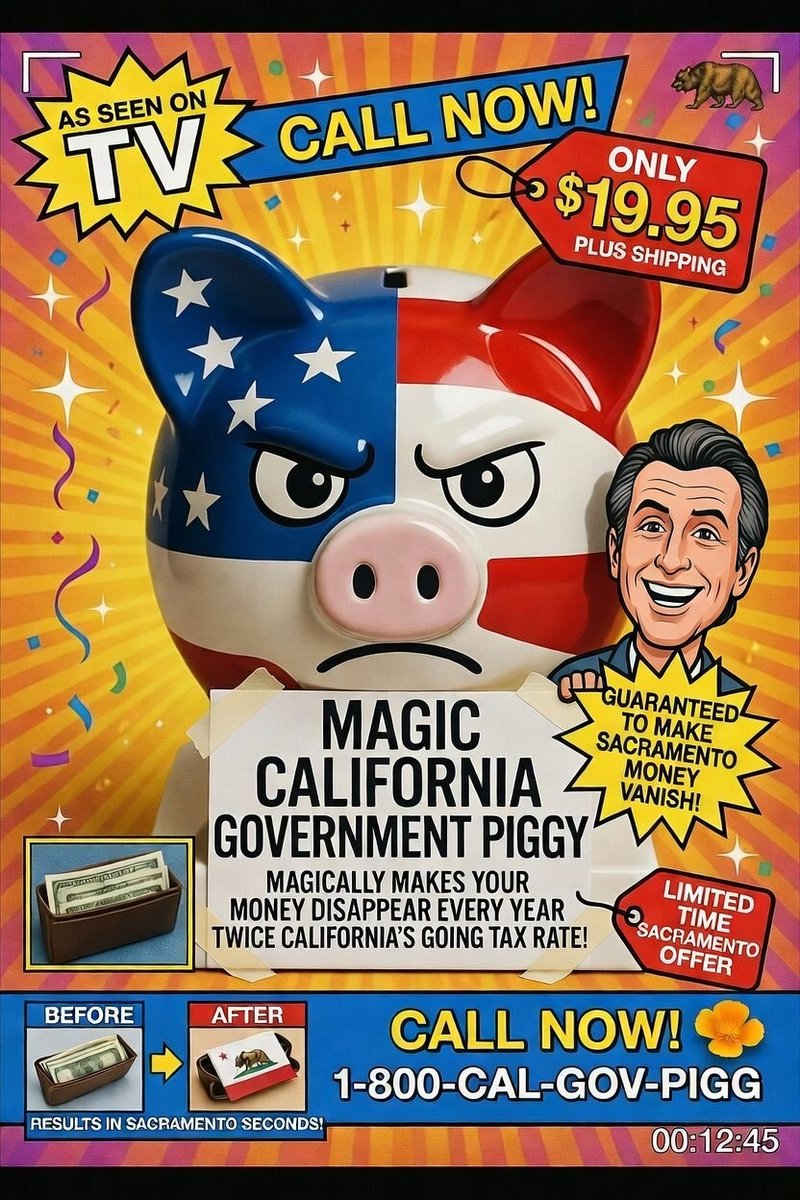 But wait... there's more!

redbubble.com/people/EarthUn…

#newsom #california #usa