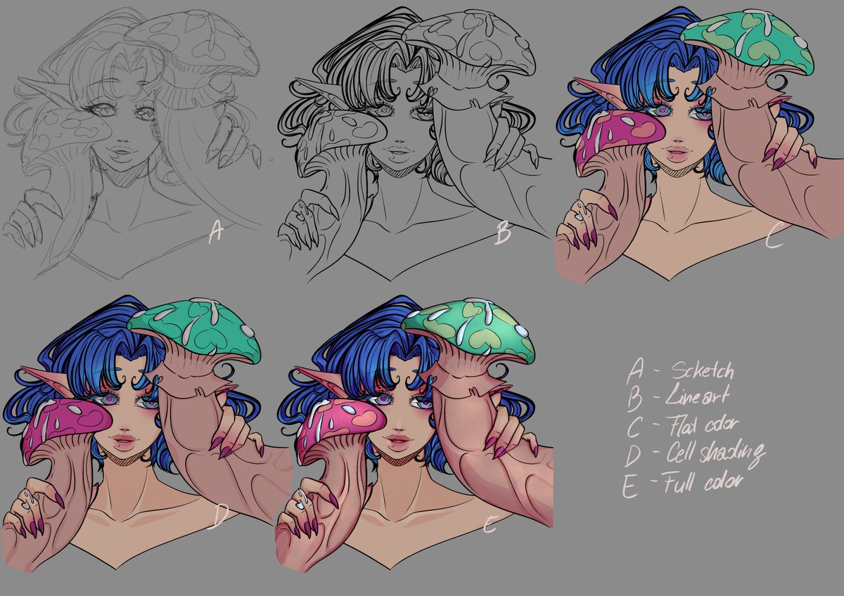 Moody_c_Moons's tweet photo. Examples of Spicy Portraits for my VGen commissions ^^
https://t.co/wPhW0IJGi0
#VGenComm #VGen #PortraitComms #nsfw #Sketch #Lineart #Flatcolor #Cellshading #Fullcolor #Bluehair https://t.co/nWqh5EMNjq
