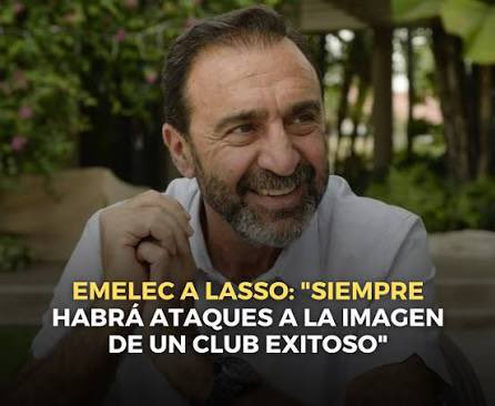 No olvidar cuando Lasso buscó por todos lados donde atacar a Emelec y no le encontró absolutamente nada.

Cuando Neme meo un presidente de Ecuador!