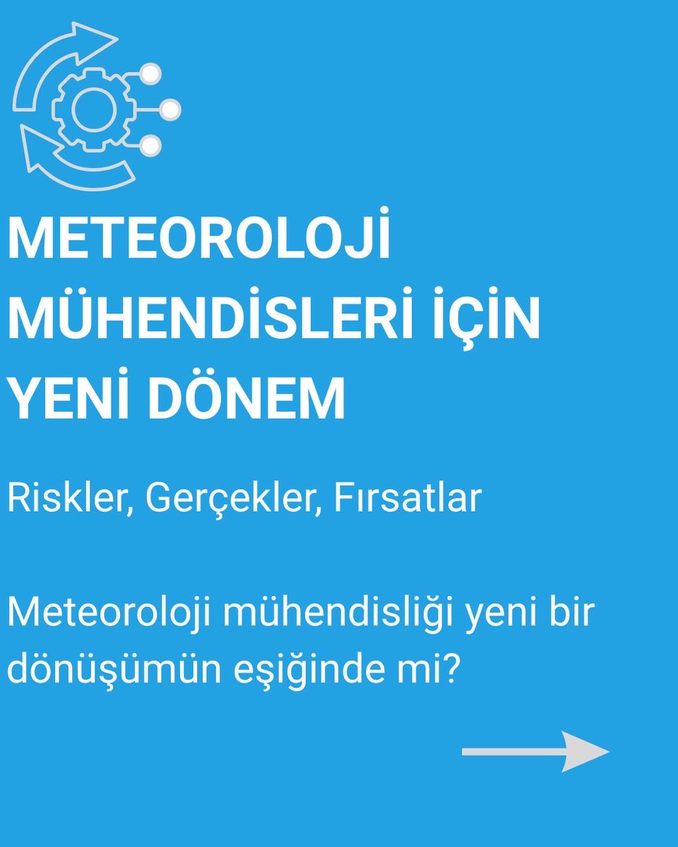 Meteoroloji Mühendisleri Odası tweet media