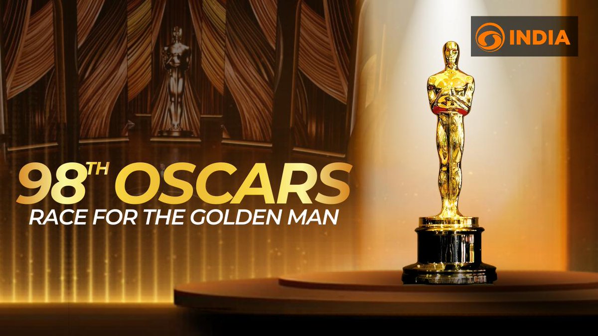 DDIndialive's tweet photo. Lights, camera, OSCARS 2026!

Don't miss our exclusive Curtain Raiser Show – red carpet scoops, star predictions, and epic behind-the-scenes buzz!  Who's your Best Picture pick?

#WATCH 🔗 https://t.co/e2xUFho5QS

#Oscars2026 #CurtainRaiser #AcademyAwards #RedCarpet #OscarsLive #OscarsNight #RedCarpetFashion

@PanNalin @therealdipskash @Munmun_Bhat