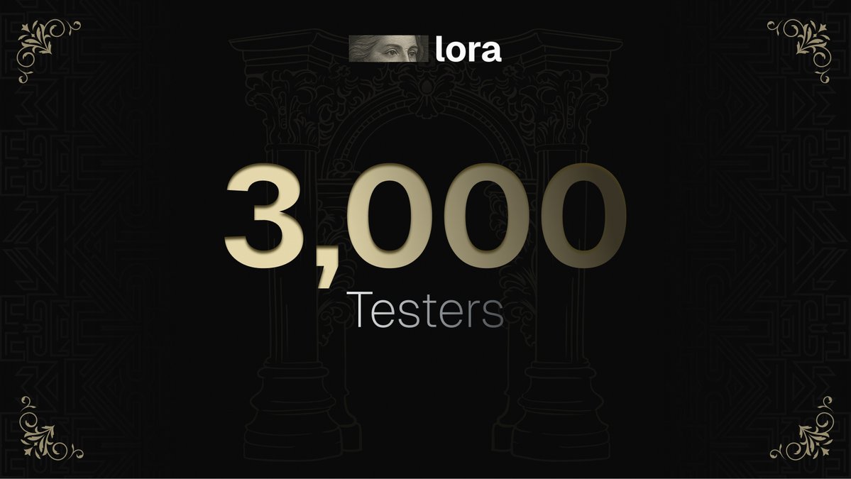 Lora Finance tweet media