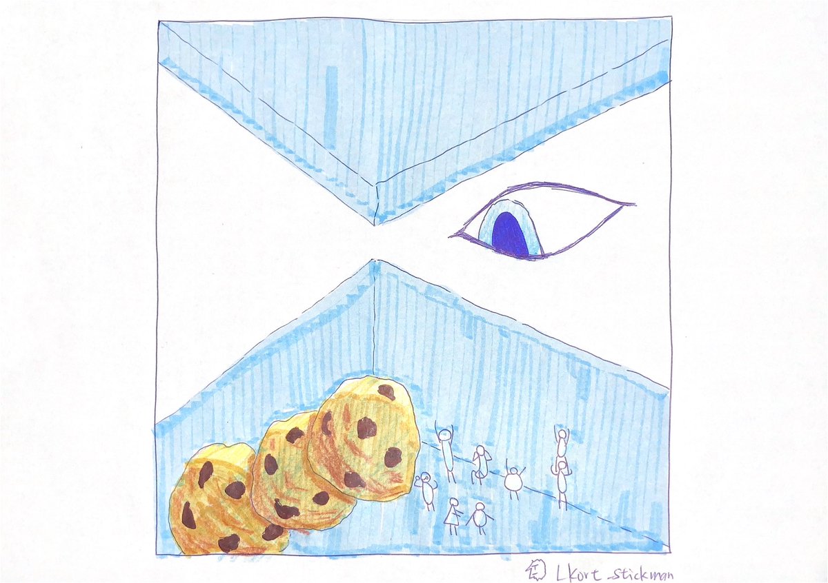 Lkort_Stickman's tweet photo. Stickman, cookie, and box.

Ballpoint pen on paper, 26x18cm, 2026

火柴人和餅乾和盒子。

#drawing #cookiebox #stickman #lkort_stickman https://t.co/9A7W0uYUZQ