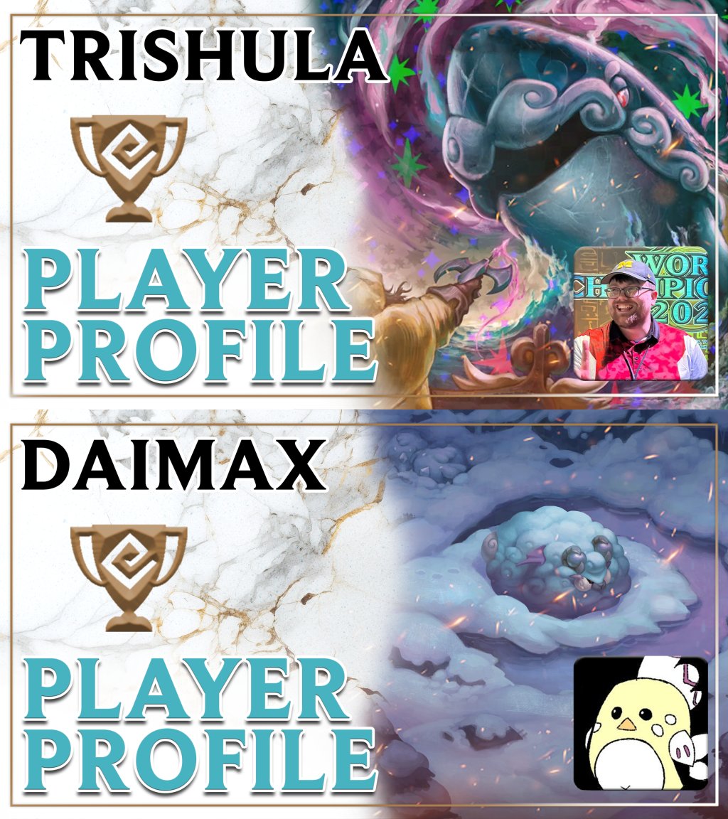 Today's Player Profiles: 

Trishula (<a href="/TrishulaTTV/">Mike Thomas</a>)
&amp; Daimax (<a href="/DaimaxREAL/">Daimax</a>)

Trishula: lorenexustcg.wordpress.com/2026/03/14/pla…
Daimax: lorenexustcg.wordpress.com/2026/03/14/pla…
