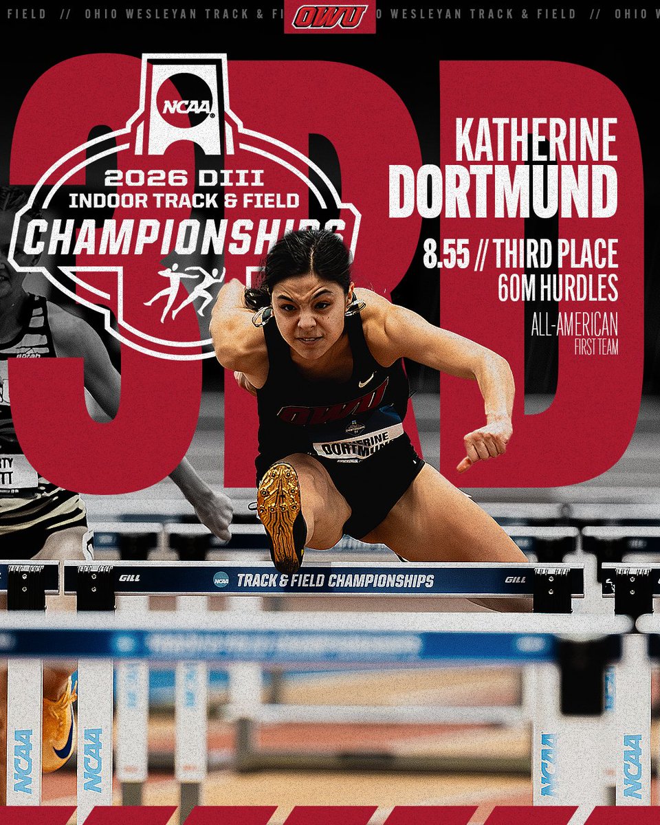 Ohio Wesleyan University Athletics tweet media