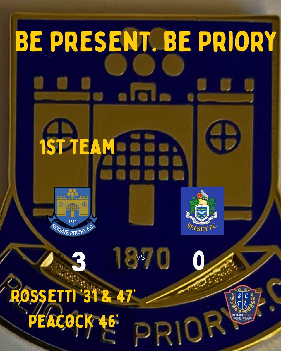 Reigate Priory FC tweet media