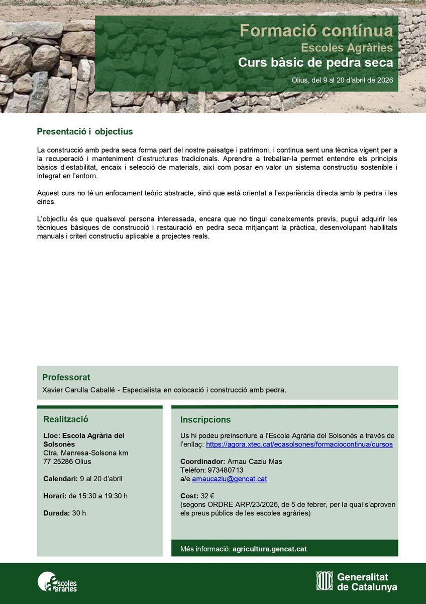 Escola Agrària del Solsonès tweet media