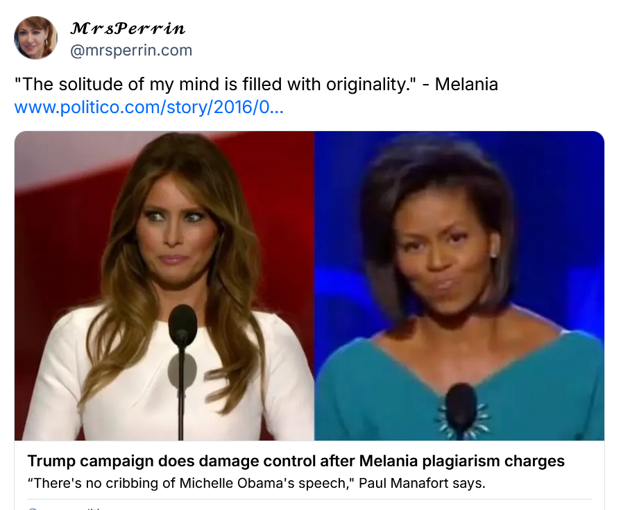 Melania 🤣😂