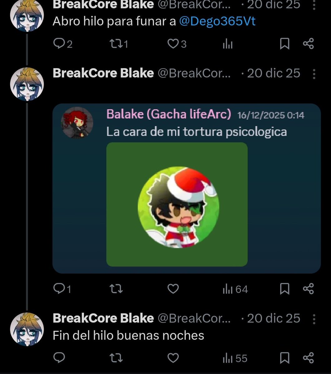 BreakCore Blake tweet media