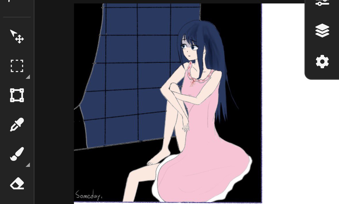 오래간만에 그림을 그려 보았지만
적잖이 시간을 써 봤는데도 좌절감을 주는 그림이 그려졌음
왼쪽다리는 토막난거같은 위치고 오른쪽다리는 무릎이 사라졌네..