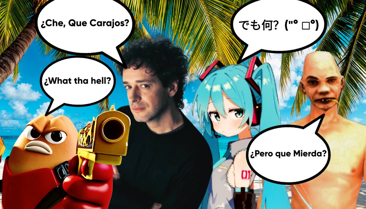 En mi cabeza se veía mas chistoso. .  .  Pero me gusto lo tan bizarro que se ve xD