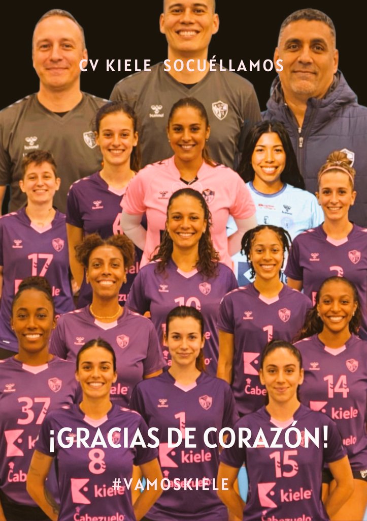 voleykiele's tweet photo. Se acabó por ahora nuestro sueño en Superliga

QUEREMOS AGRADECER A PATROCINADORES, INSTITUCIONES, COLABORADORES Y MEDIOS DE COMUNICACIÓN por acompañarnos en este bonito recorrido 

SIEMPRE

#VamosKiele https://t.co/PF3Zi5tYcK