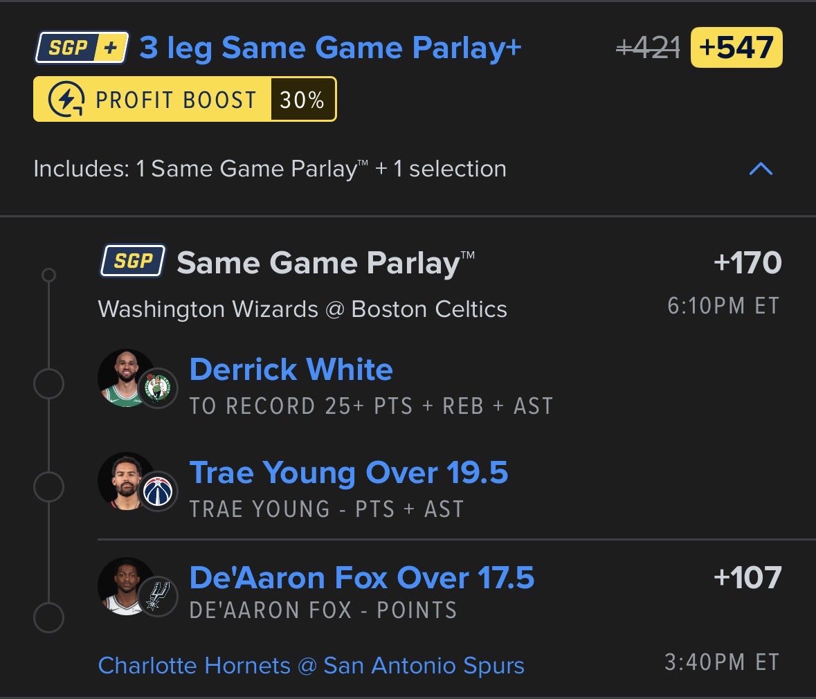 Ps3_4L's tweet photo. Parlay for early games! 🥳 https://t.co/zhvPqUeJWU