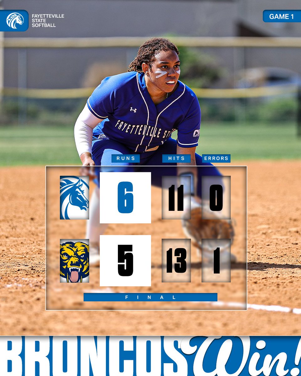 Fayetteville State Softball tweet media