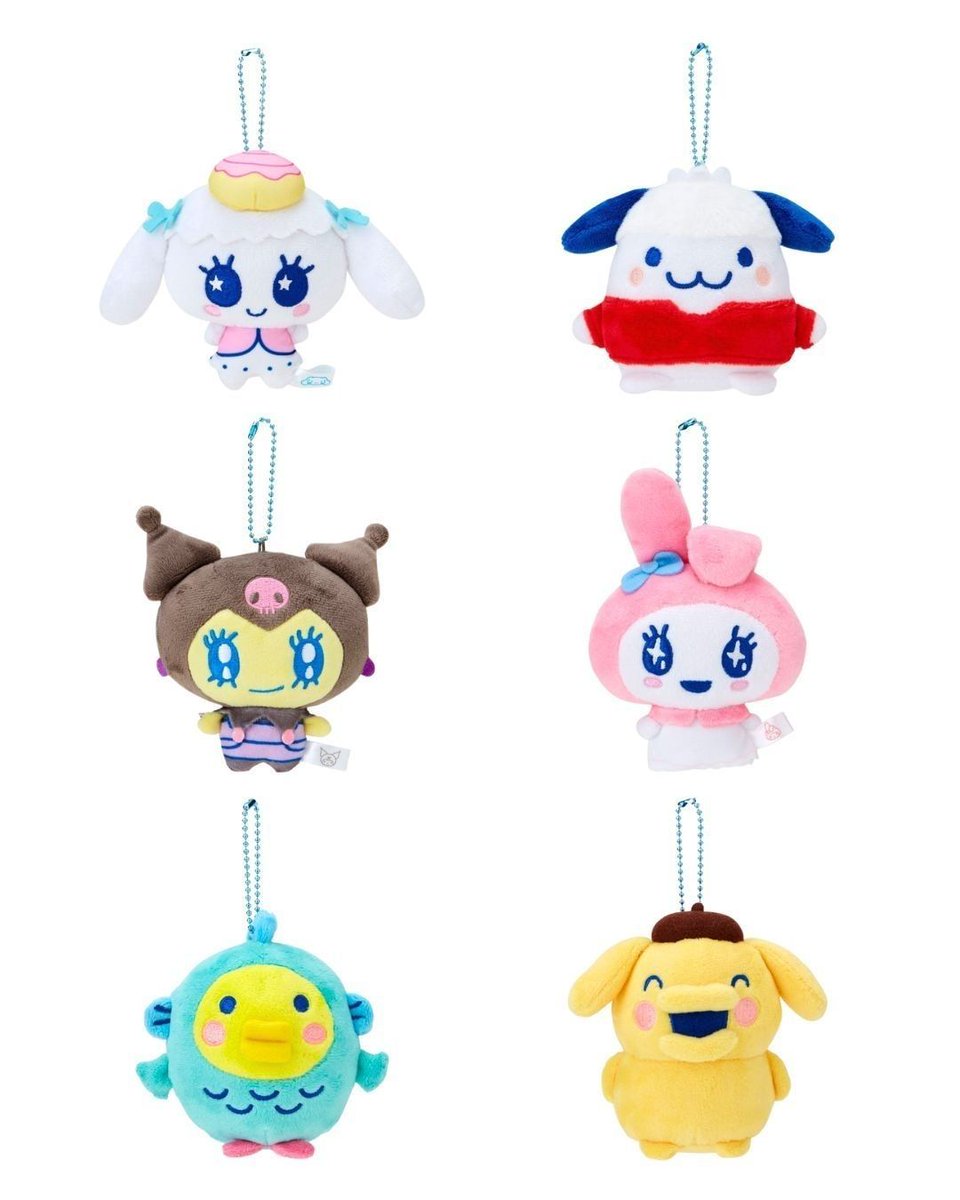 mecchaJP's tweet photo. Sanrio x Tamagotchi Keychain Plushies - Mimitchi, Melodytchi, Kuchipatchi &amp; more! - Check them out at the link below!
🛑 https://t.co/OsF64VPFkn 
#Sanrio #Tamagotchi https://t.co/aFZWA56T1h