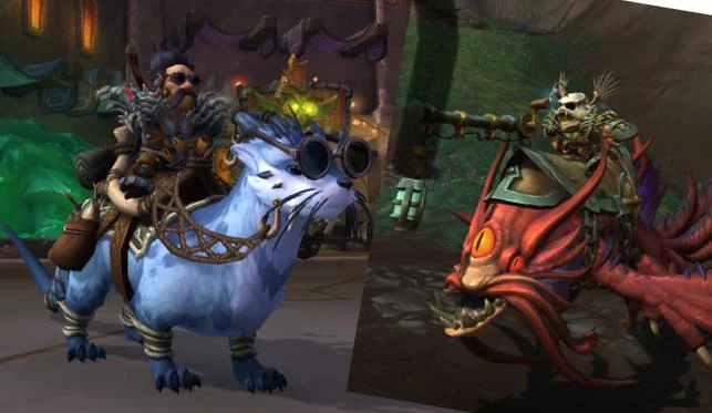 WarcraftMeme's tweet photo. Two rare fishing mounts in under a few hours! Such a great fishing trip today! #warcraft https://t.co/PfHNLop0Nf