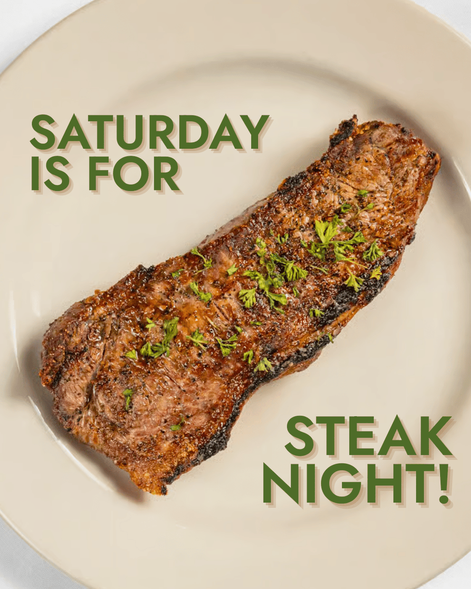 16 ounces of perfection. 🥩

Our New York Strip is the king of Saturday night.

#RandysSteakhouse #NewYorkStrip #SteakNight #PrimeBeef #FriscoSteakhouse #MeatLover #DinnerGoals