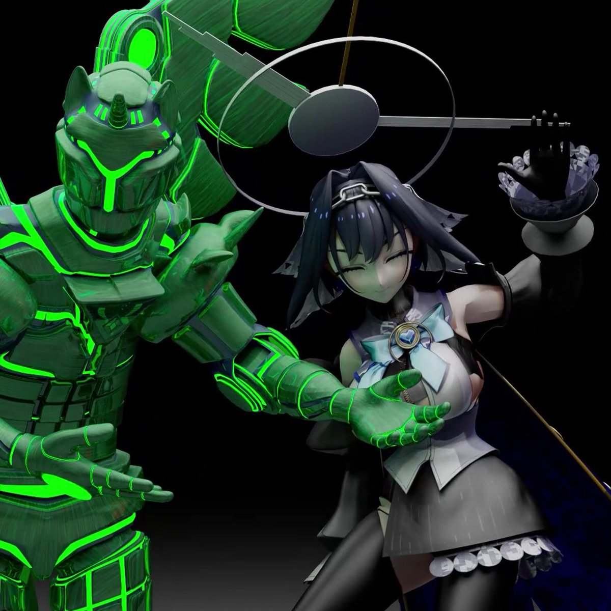 AlicronAnimates's tweet image. #VTuber #holopromise #kronii #krorigin #kronillust #happybirthday #3dart #alicron #darkalicron
This short is more of a teaser than an official animation. It'll take me a while to work on, but I at least have something to upload for today. Anyway, Happy Birthday Ouro Kronii!